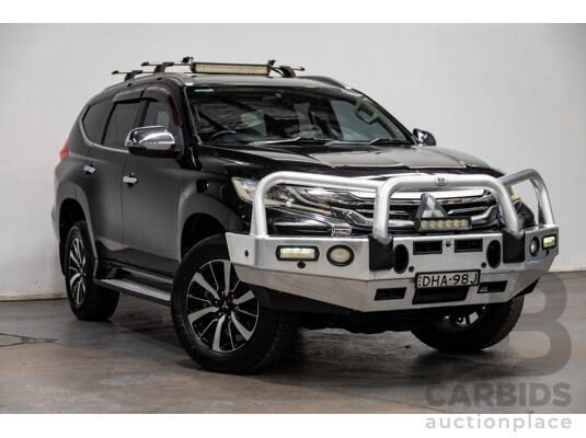 12/2015 Mitsubishi Pajero Sport Exceed (4x4) QE MY16 4d Wagon Black Pearl Turbo Diesel 2.4L