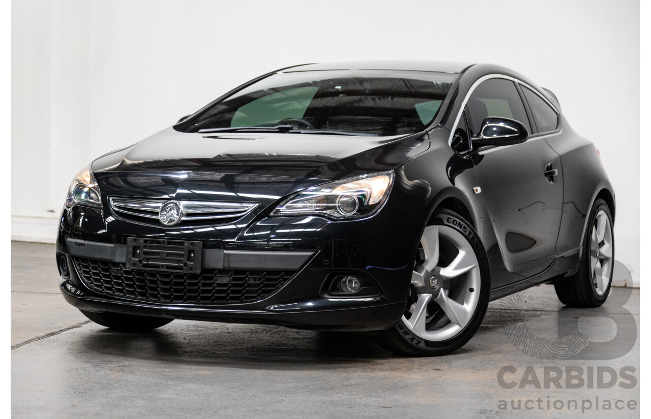 12/2015 Holden Astra GTC Sport PJ MY16 3d Hatchback Carbon Flash Metallic Turbo 1.6L