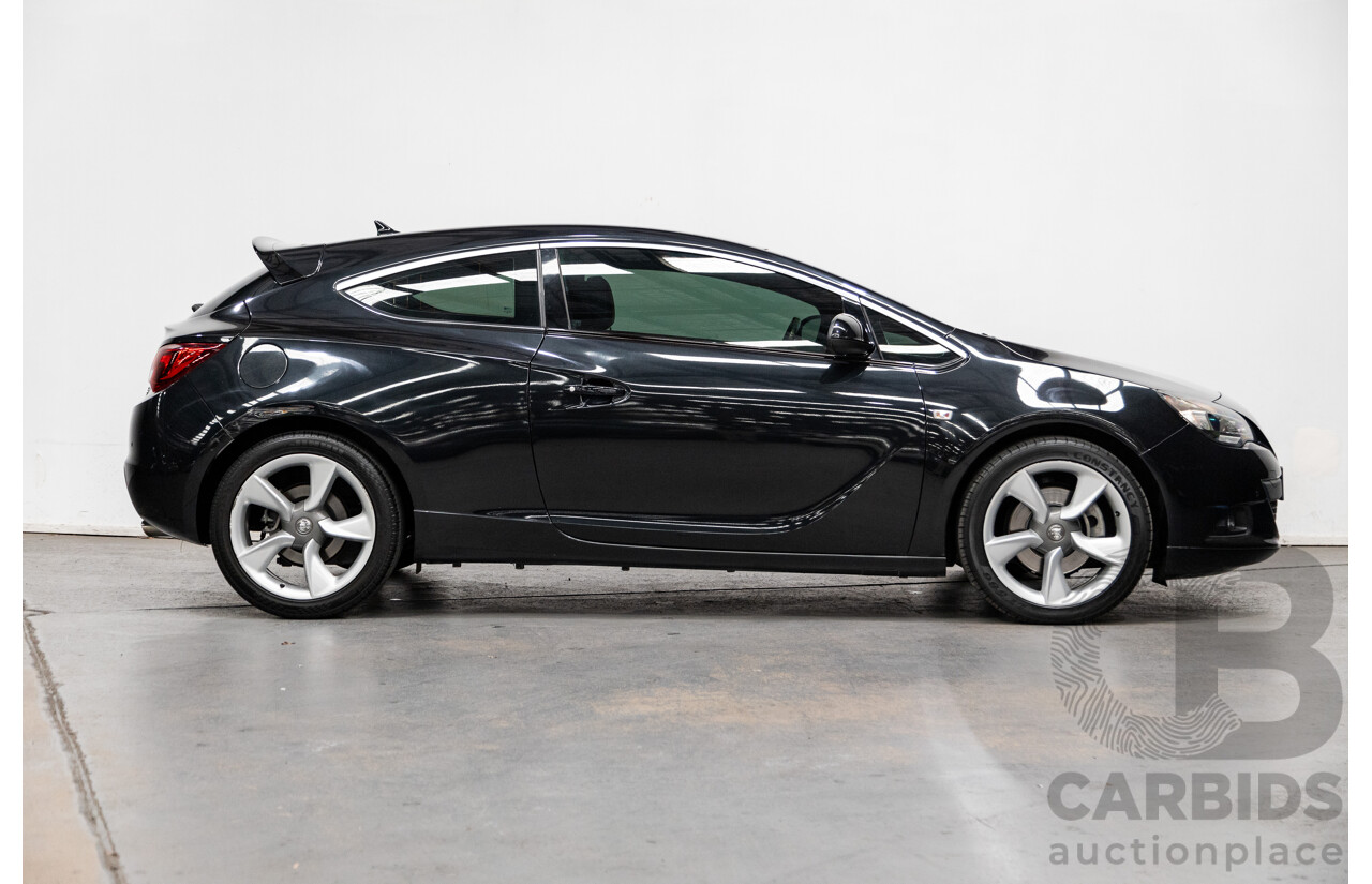 12/2015 Holden Astra GTC Sport PJ MY16 3d Hatchback Carbon Flash Metallic Turbo 1.6L