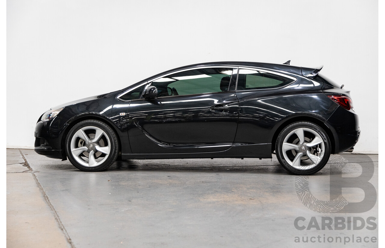 12/2015 Holden Astra GTC Sport PJ MY16 3d Hatchback Carbon Flash Metallic Turbo 1.6L