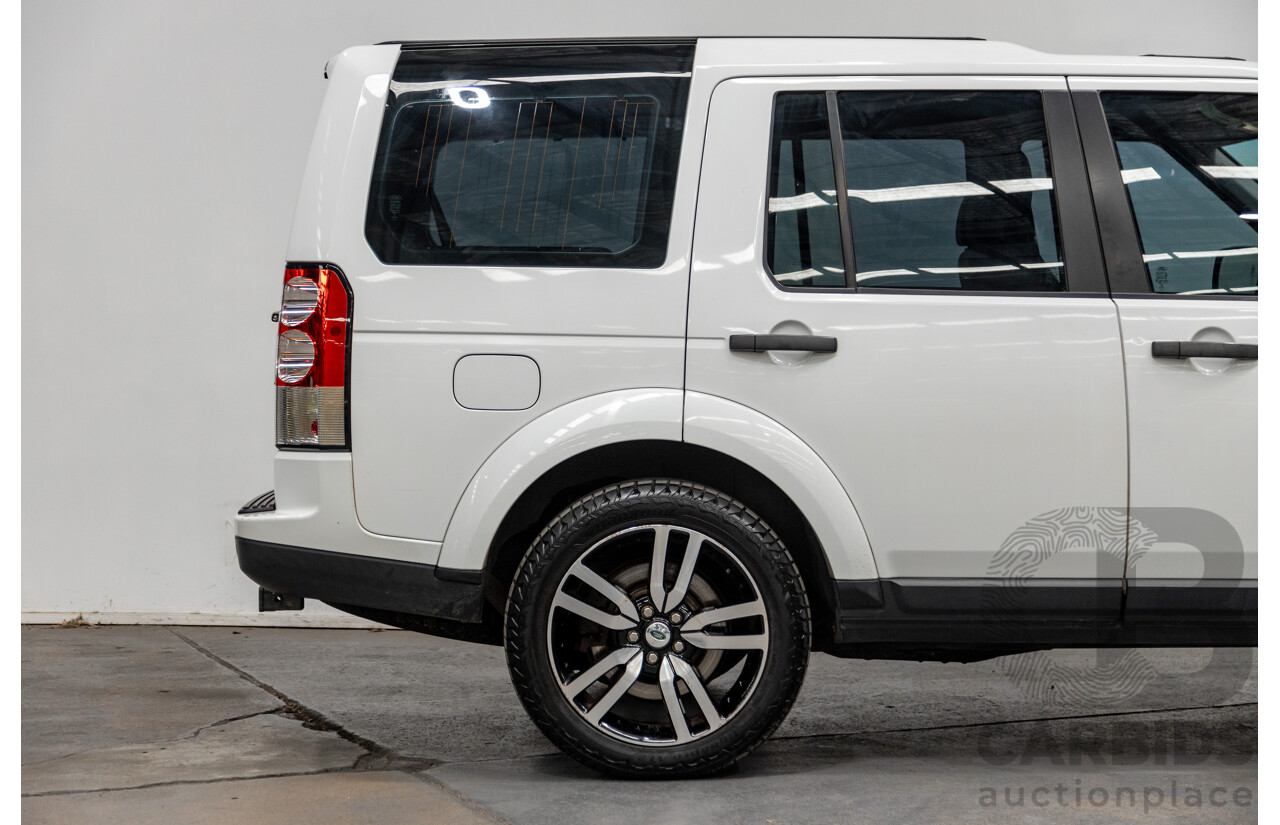 10/2012 Land Rover Discovery 4 3.0 SDV6 SE (4x4) MY12 4d Wagon Fuji White Twin Turbo Diesel V6 3.0L - 7 Seater