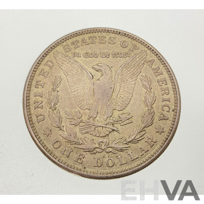 USA 1921 Silver Morgan Dollar, San Fransisco Mint .900