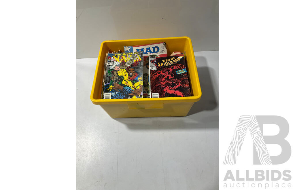 Collection Retro Comics Including Mad, Disney, Sad Sack, Phantom and More