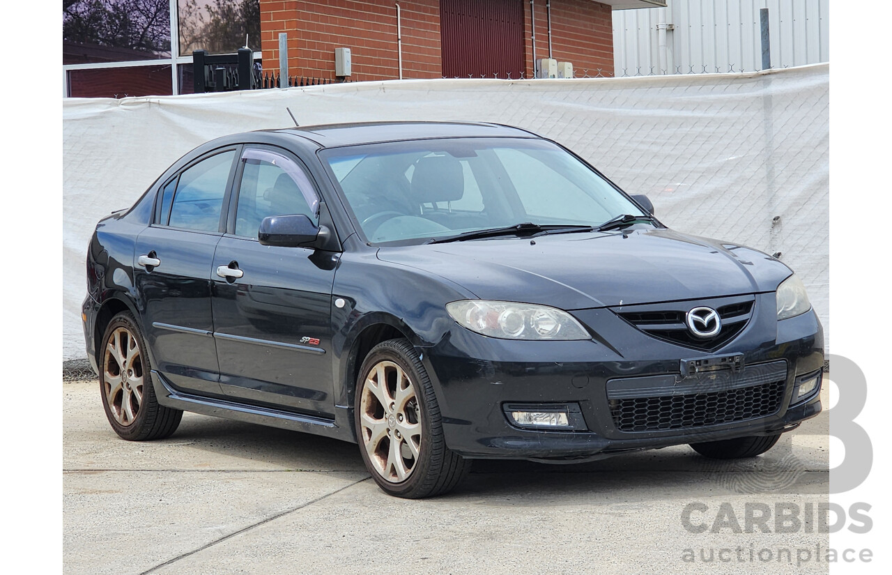 8/2006 Mazda Mazda3 SP23 BK MY06 UPGRADE 4d Sedan Black 2.3L