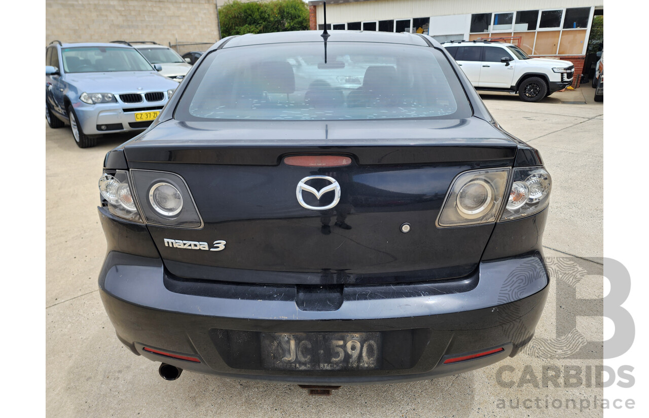 8/2006 Mazda Mazda3 SP23 BK MY06 UPGRADE 4d Sedan Black 2.3L