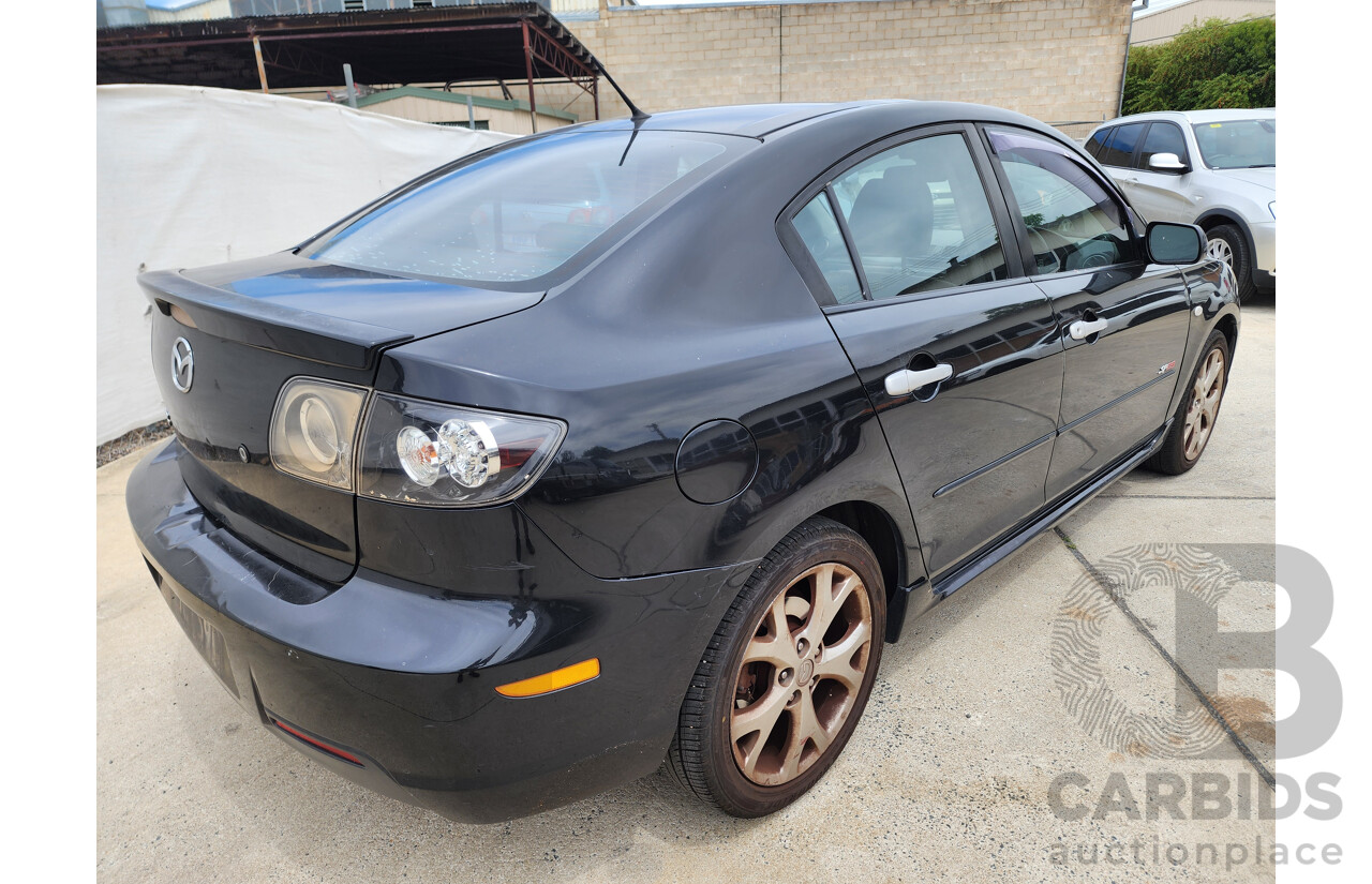 8/2006 Mazda Mazda3 SP23 BK MY06 UPGRADE 4d Sedan Black 2.3L