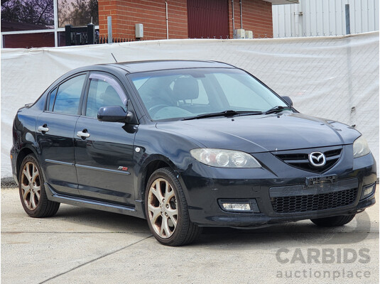 8/2006 Mazda Mazda3 SP23 BK MY06 UPGRADE 4d Sedan Black 2.3L