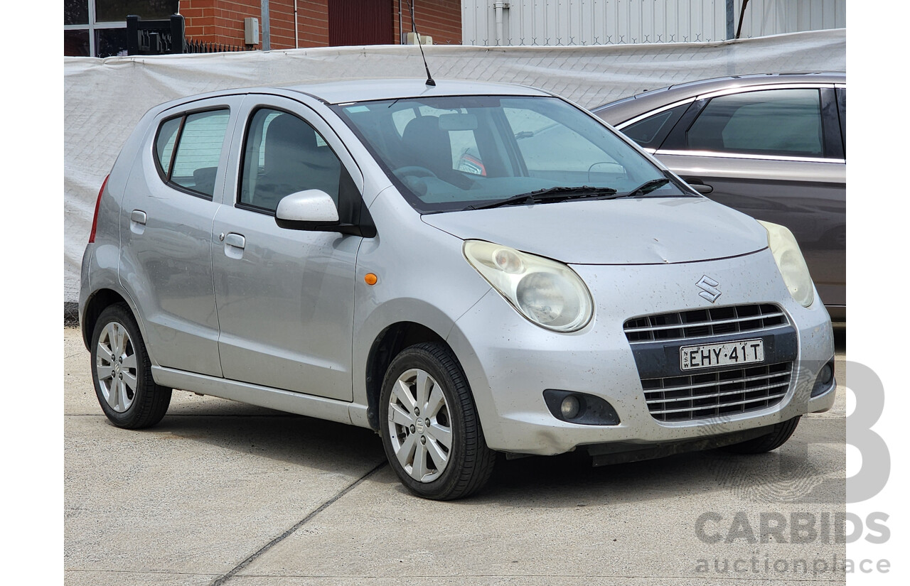 6/2010 Suzuki Alto GL GF 5d Hatchback Silver Or Chrome 1.0L