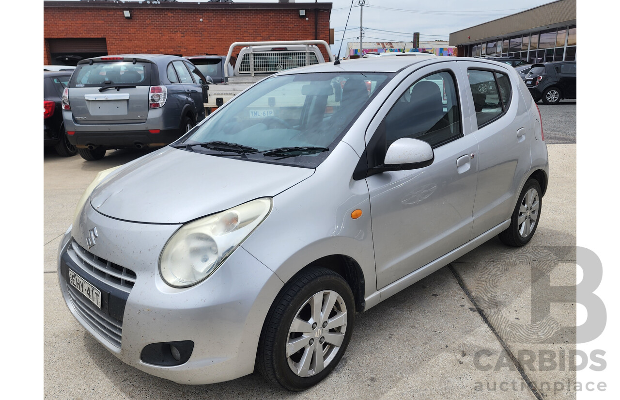 6/2010 Suzuki Alto GL GF 5d Hatchback Silver Or Chrome 1.0L