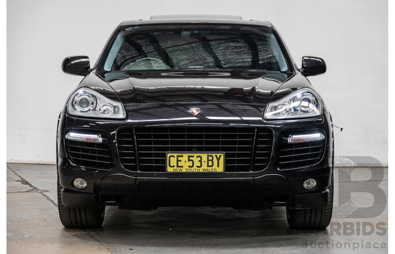 5/2007 Porsche Cayenne Turbo (AWD) MY07 4d Wagon Basalt Black Metallic Twin Turbo V8 4.8L