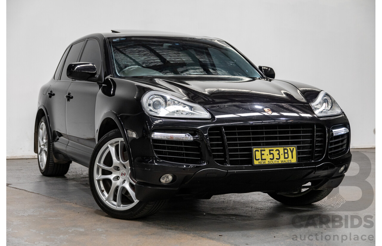 5/2007 Porsche Cayenne Turbo (AWD) MY07 4d Wagon Basalt Black Metallic Twin Turbo V8 4.8L