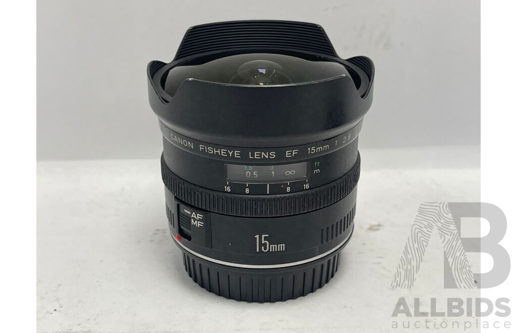 Canon 15mm Fisheye EF 1:2.8