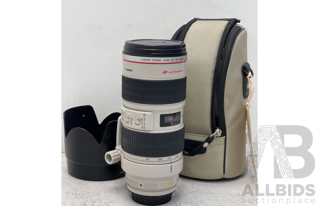 Canon 70-200mm 1:2.8 L Telephoto Lens