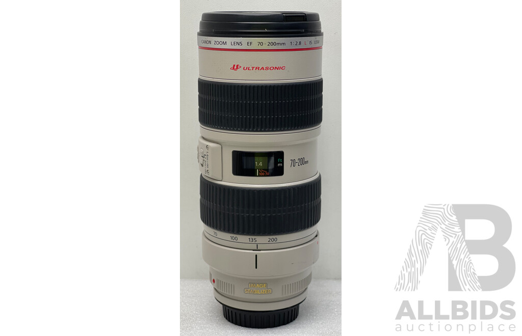 Canon 70-200mm 1:2.8 L Telephoto Lens