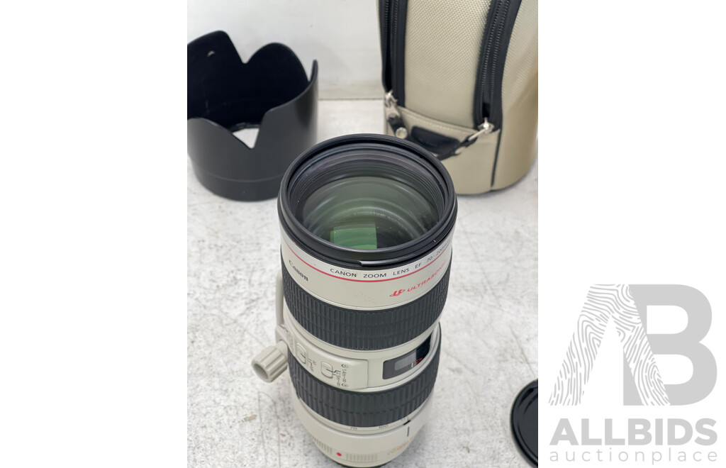 Canon 70-200mm 1:2.8 L Telephoto Lens