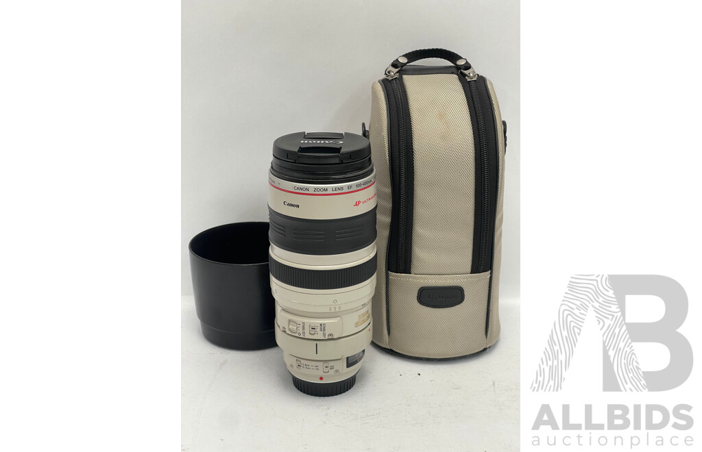 Canon 100-400mm EF 1:4.5-5.6 L Telephoto Lens