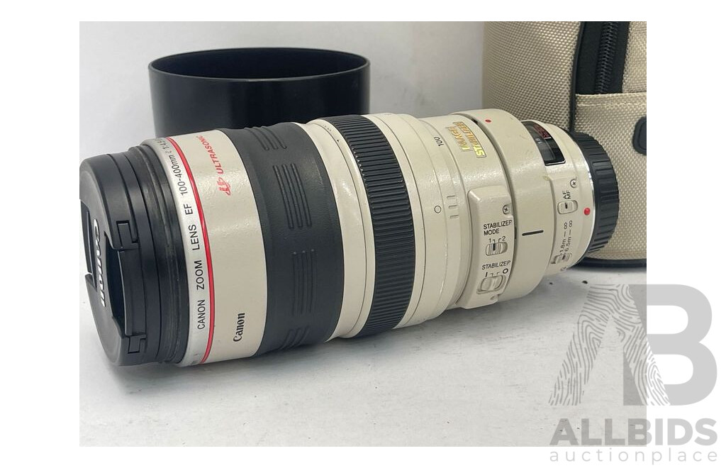 Canon 100-400mm EF 1:4.5-5.6 L Telephoto Lens