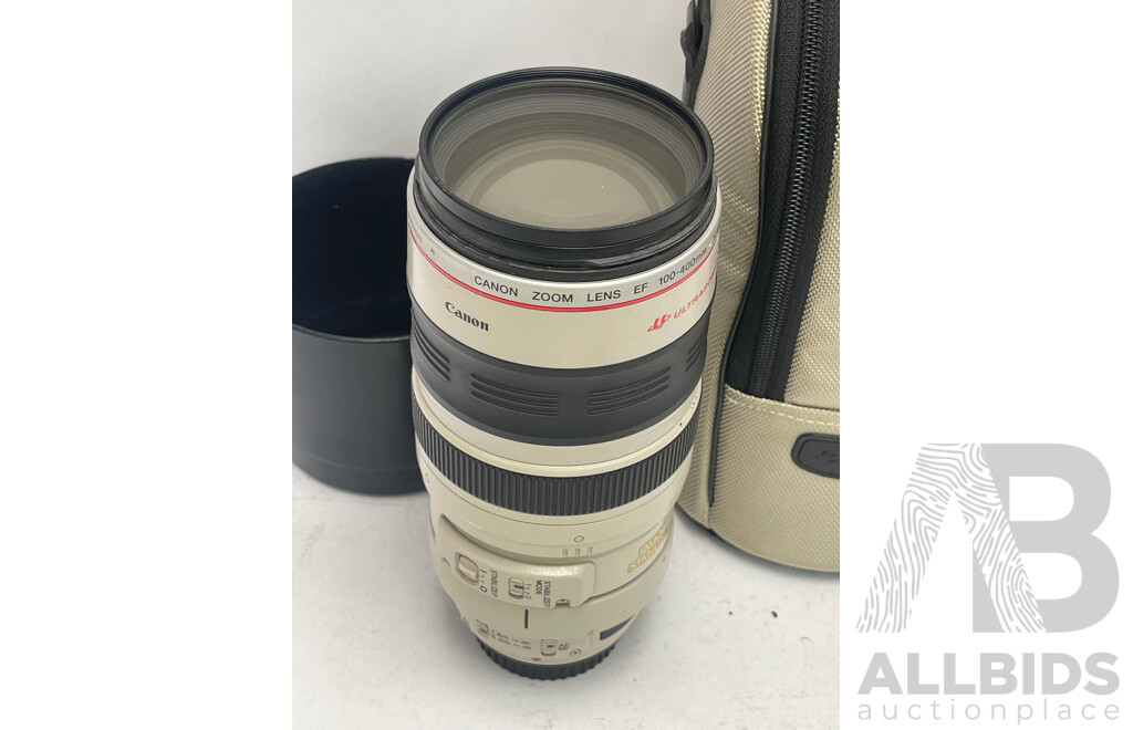 Canon 100-400mm EF 1:4.5-5.6 L Telephoto Lens