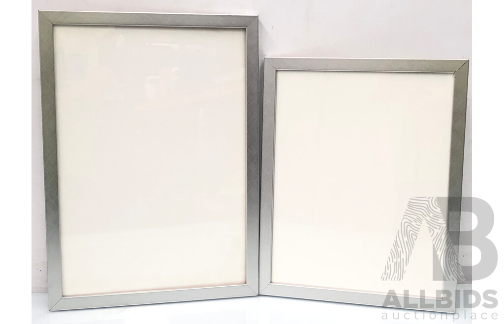 Aluminium Photo Frames - Lot of 11 - New