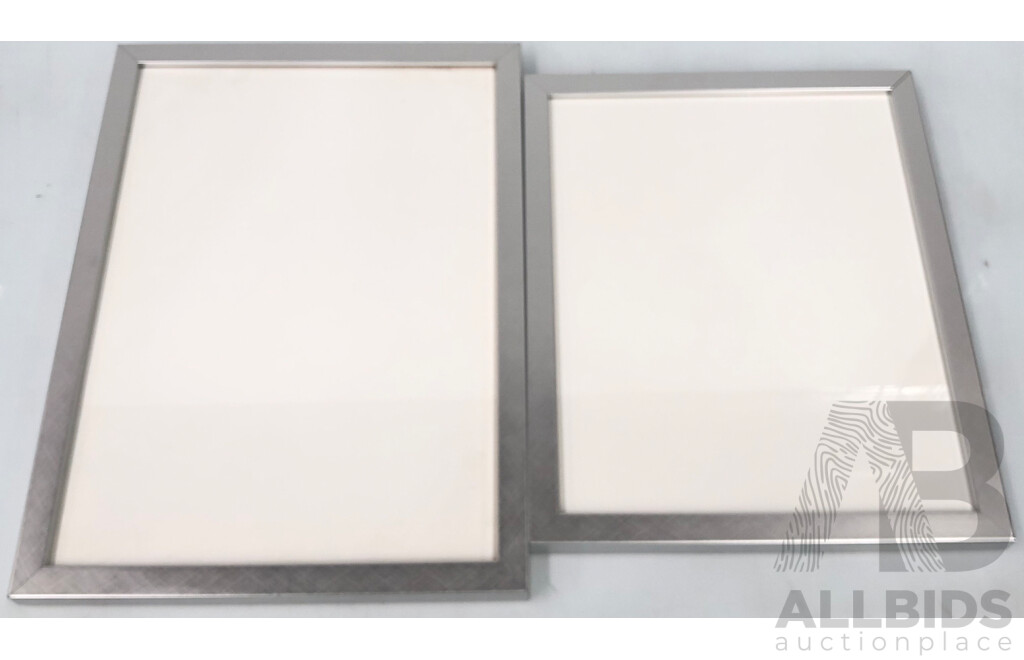 Aluminium Photo Frames - Lot of 11 - New