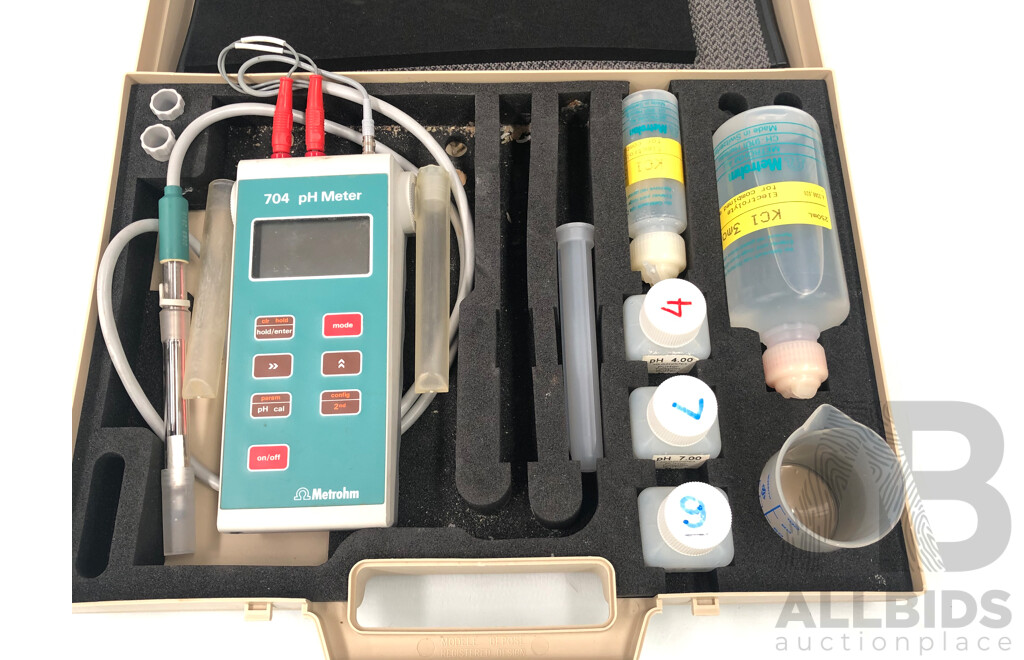 Metrohm 704 PH Meter Kit