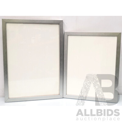 Aluminium Photo Frames - Lot of 11 - New