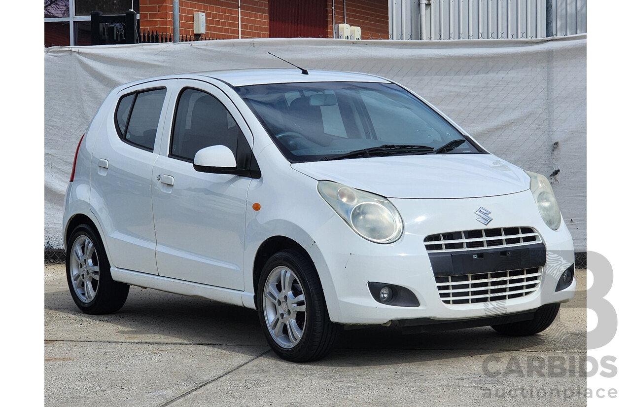 3/2011 Suzuki Alto GL GF 5d Hatchback White 1.0L