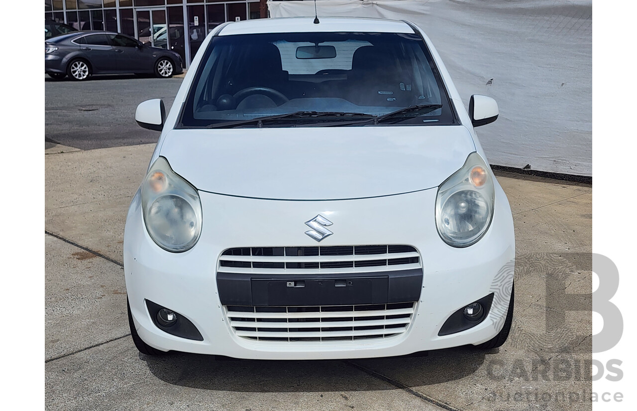 3/2011 Suzuki Alto GL GF 5d Hatchback White 1.0L