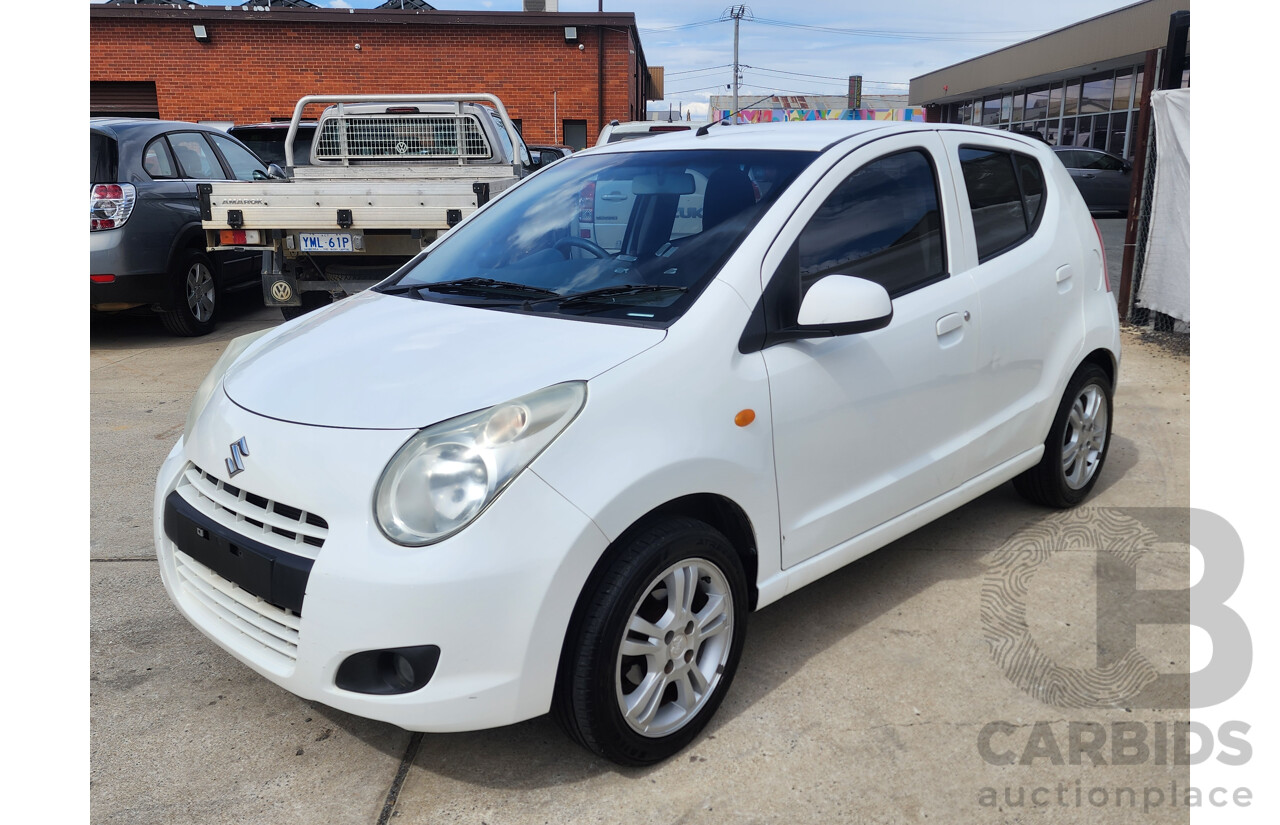 3/2011 Suzuki Alto GL GF 5d Hatchback White 1.0L