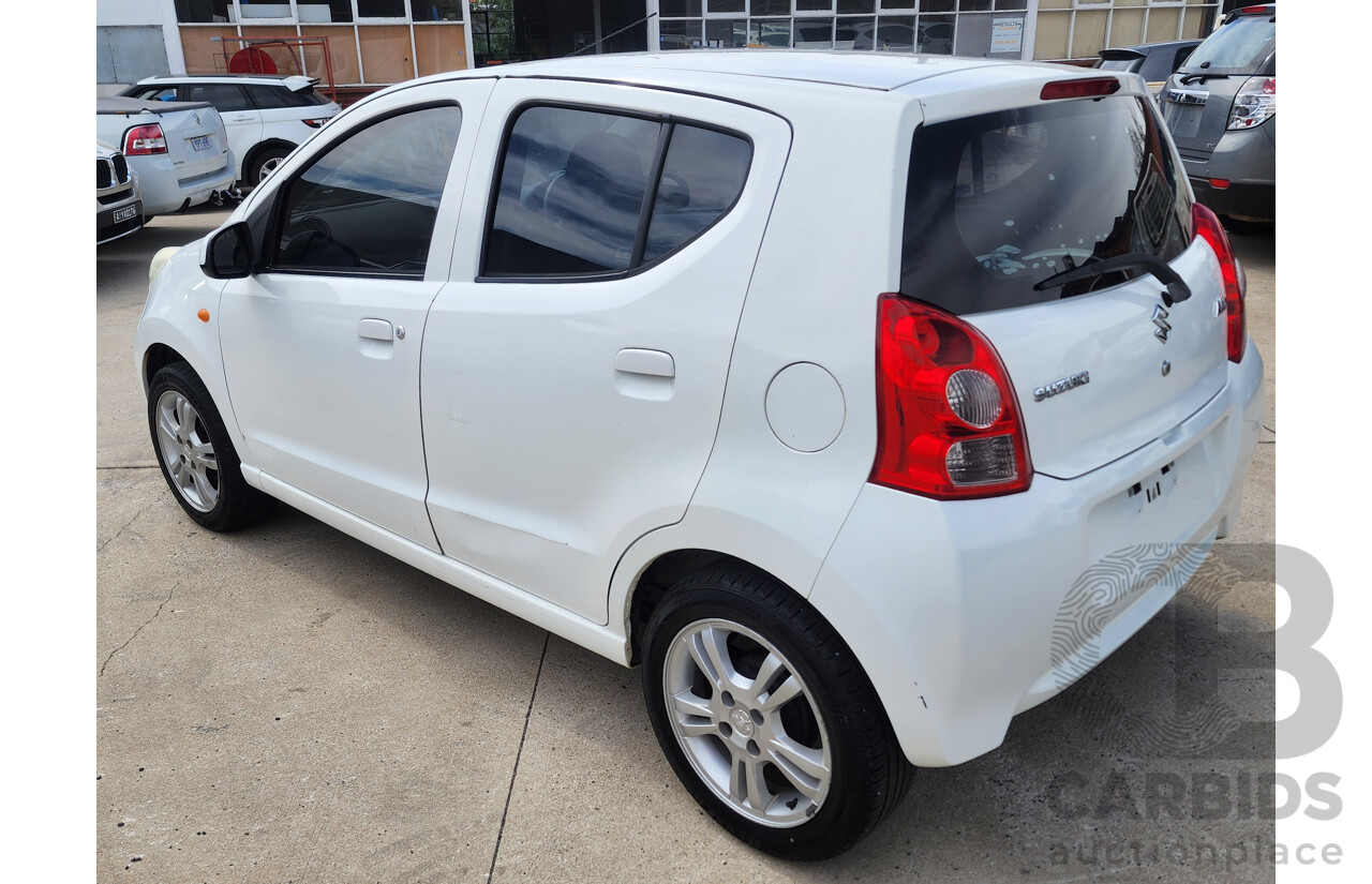 3/2011 Suzuki Alto GL GF 5d Hatchback White 1.0L