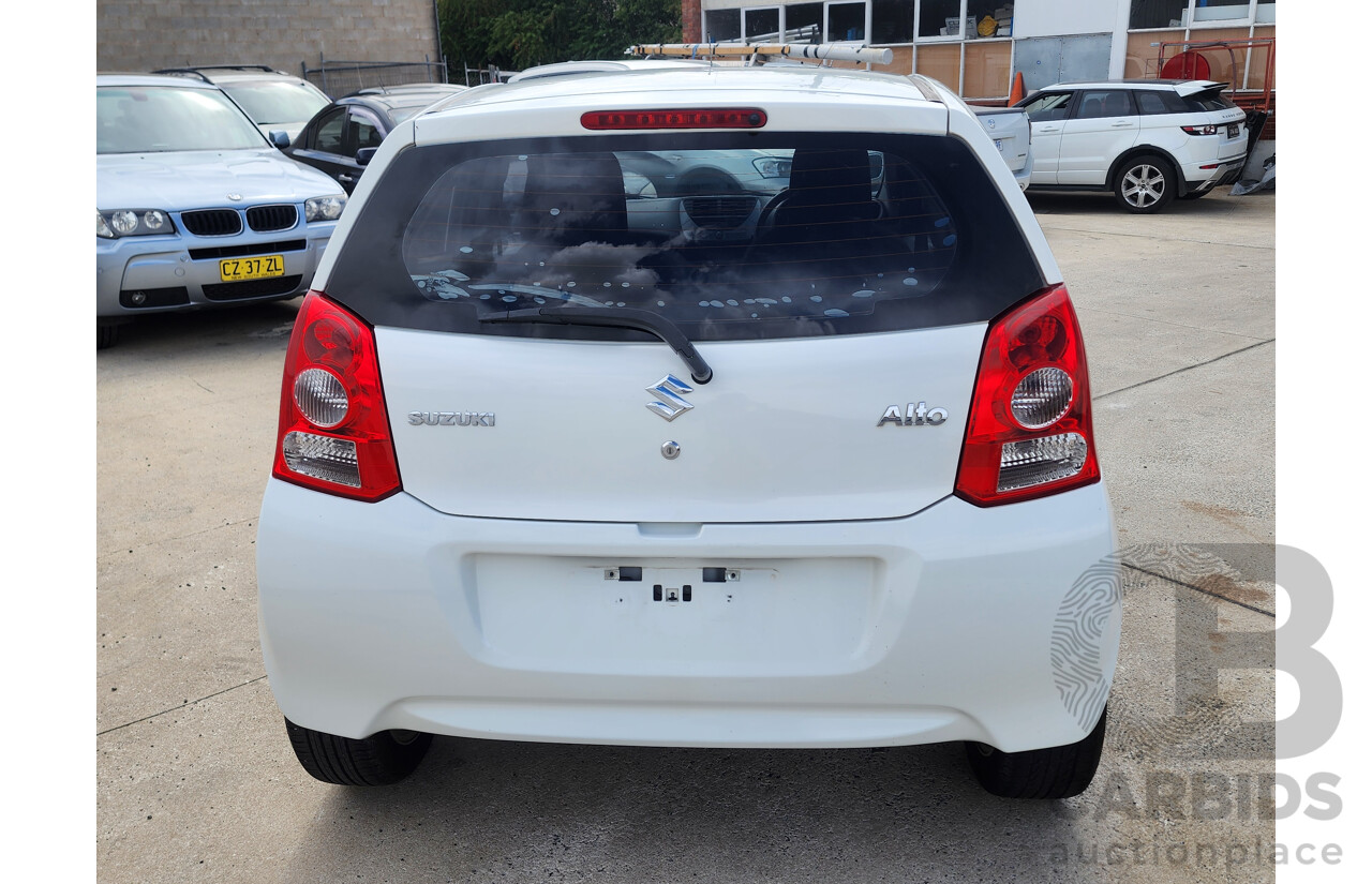 3/2011 Suzuki Alto GL GF 5d Hatchback White 1.0L