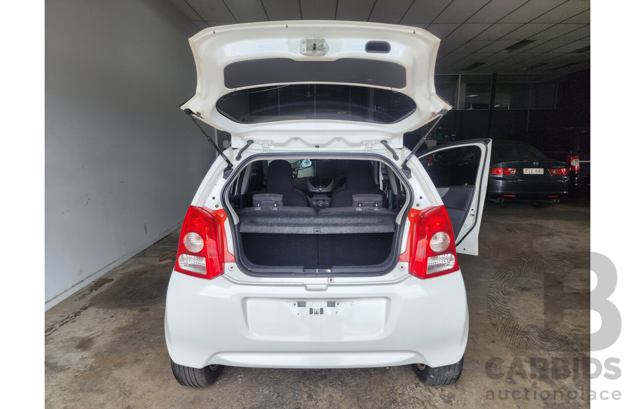 3/2011 Suzuki Alto GL GF 5d Hatchback White 1.0L