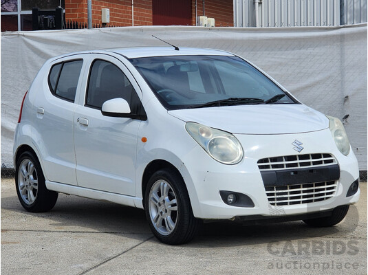 3/2011 Suzuki Alto GL GF 5d Hatchback White 1.0L