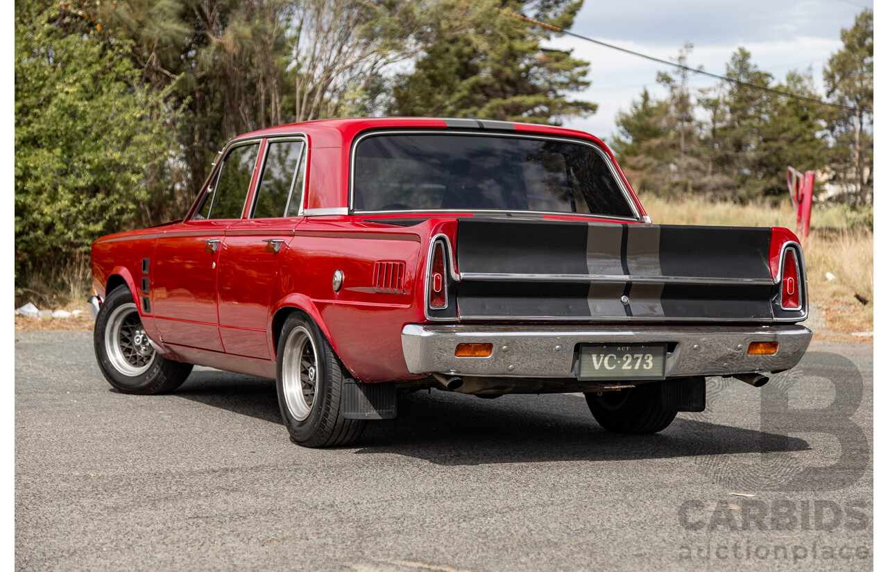 1/1966 Chrysler Valiant VC 4d Sedan Maroon 273ci V8 4.5L