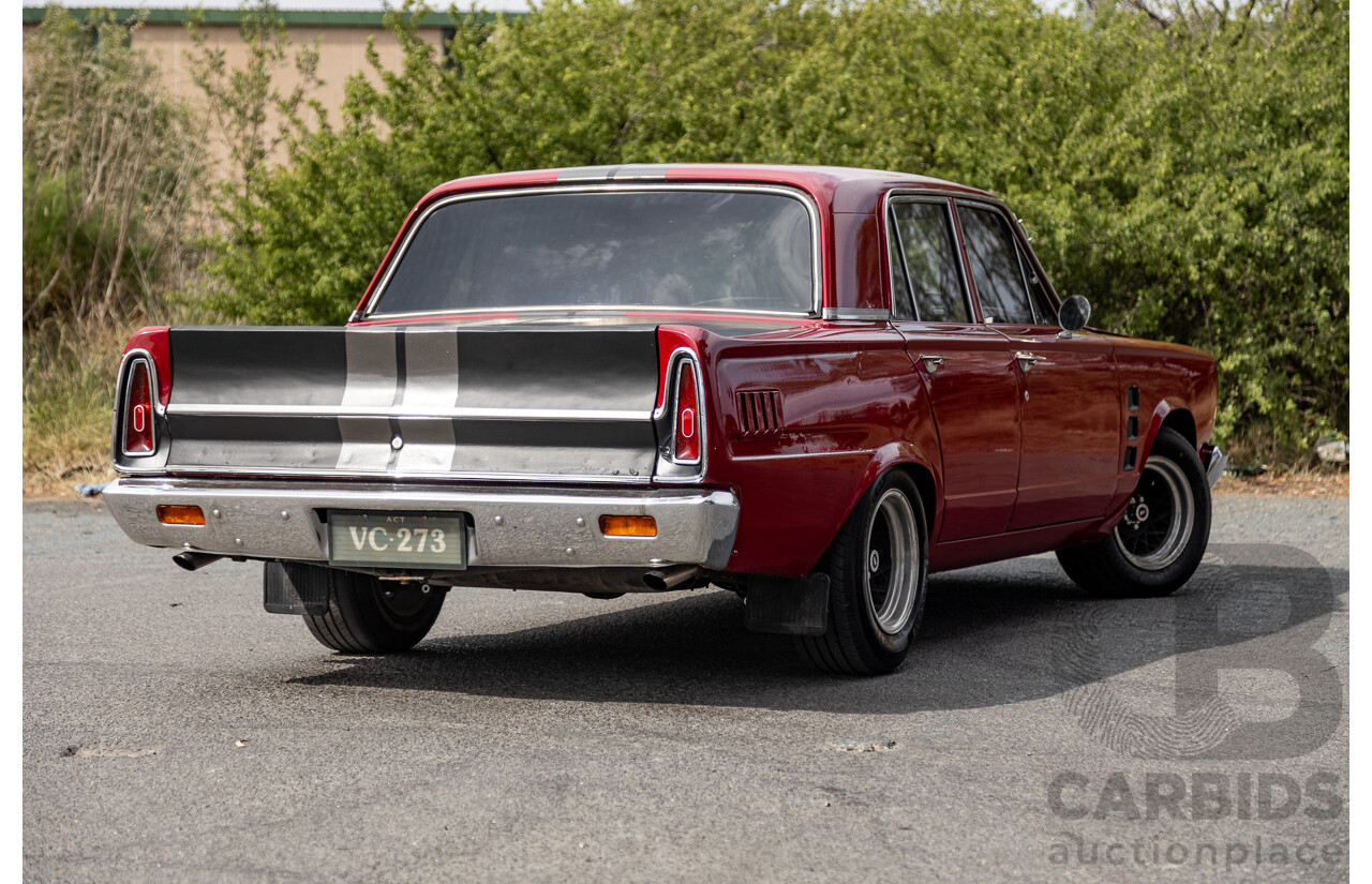 1/1966 Chrysler Valiant VC 4d Sedan Maroon 273ci V8 4.5L