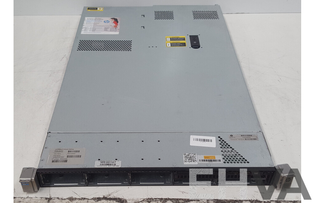 HP ProLiant DL360p Gen8 1RU Server w/ 32GB DDR3