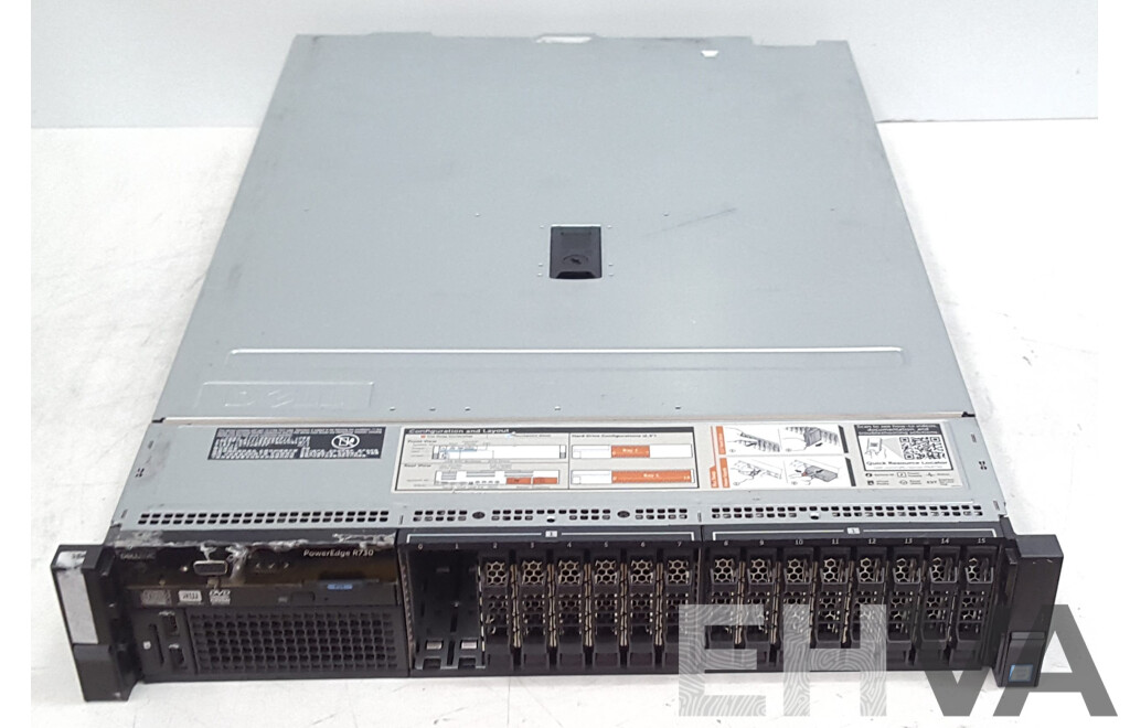 Dell EMC PowerEdge R730 Dual Intel Xeon (E5-2630 v4) 2.20GHz-3.10GHz 10-Core CPU 2RU Server w/ 16GB DDR4