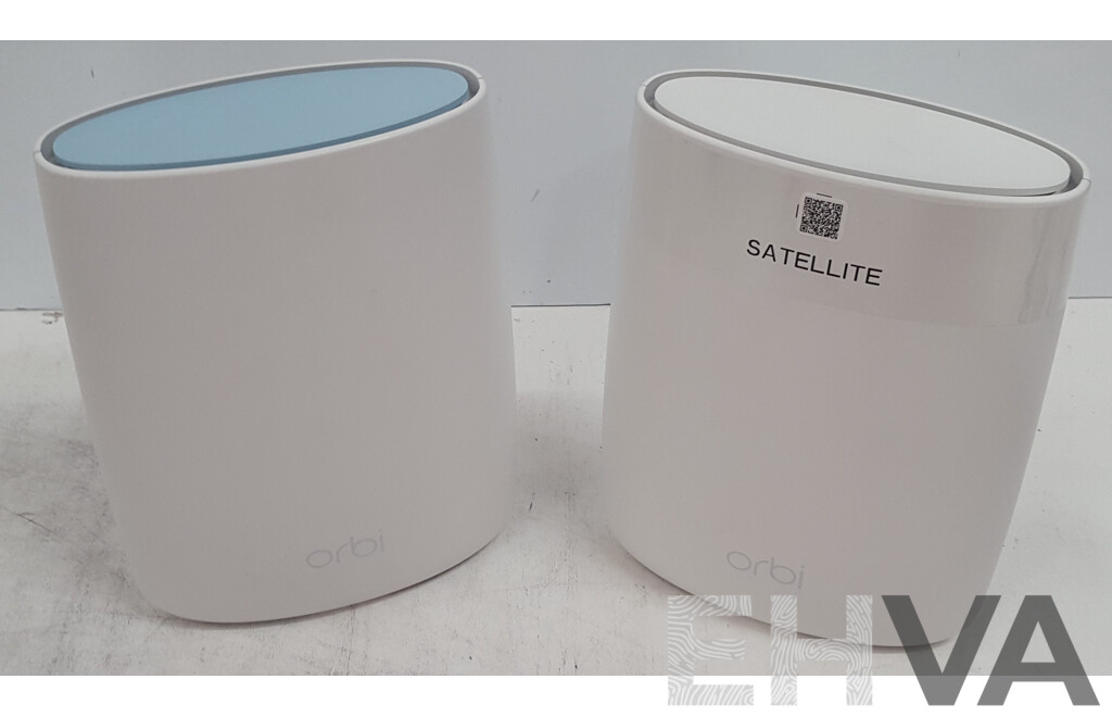 Netgear Orbi RBR50 Router & RBS50 Satellite w/ Power Supplies