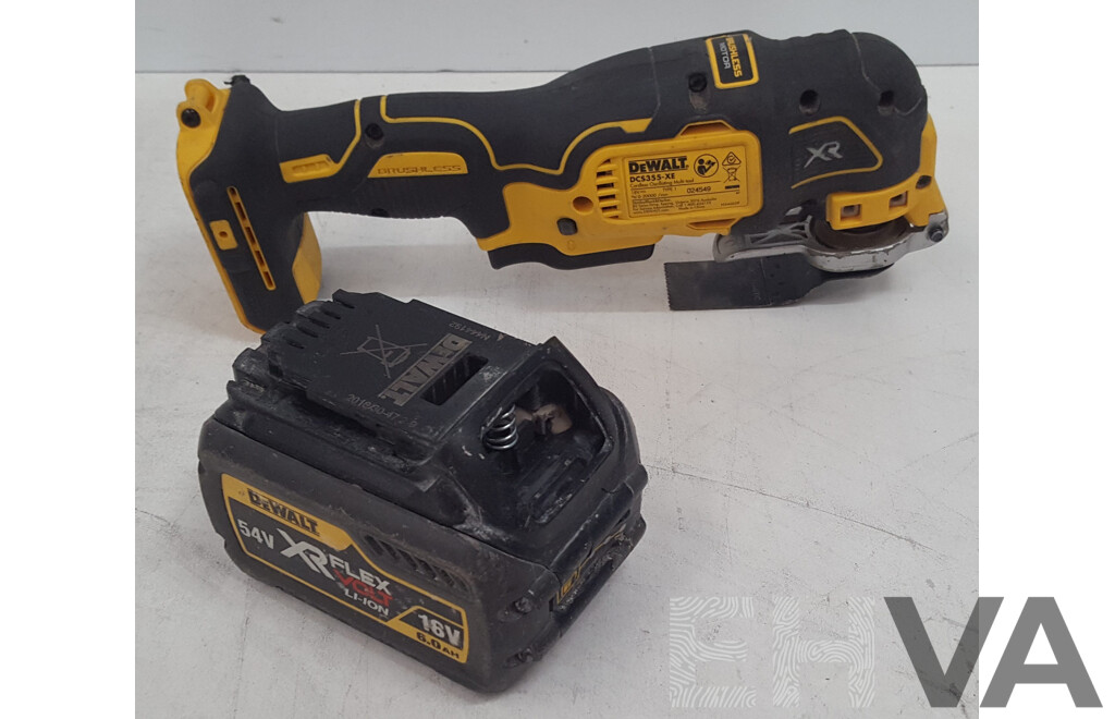 DeWalt (DCS355-XE) Cordless Oscillating Multi-tool w/ Battery