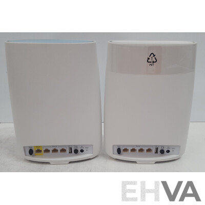 Netgear Orbi RBR50 Router & RBS50 Satellite w/ Power Supplies