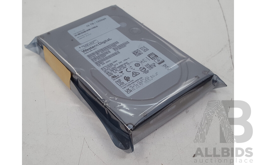 Western Digital (WUS721010AL5204) 10TB SAS 12Gbps 3.5-Inch Hard Drive