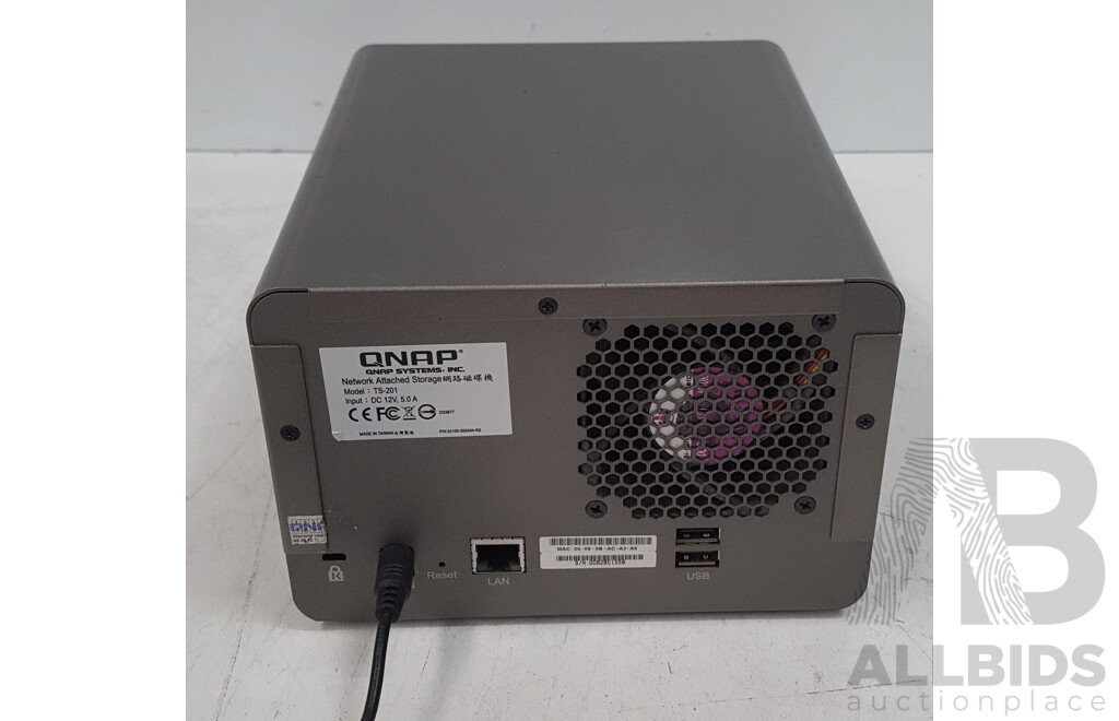 QNAP (TS-201) 2-Bay Network Attached Storage