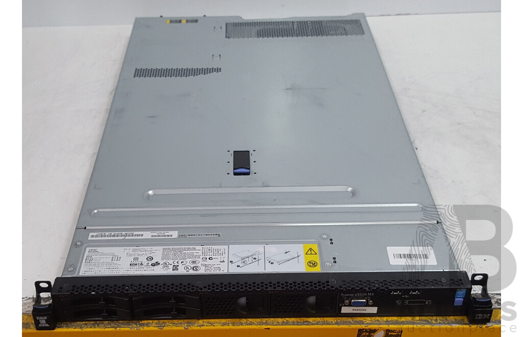 IBM System x3550 M4 Dual Intel Xeon (E5-2667 v2) 3.30GHz-4.00GHz 8-Core CPU 1RU Server w/ 256GB DDR3