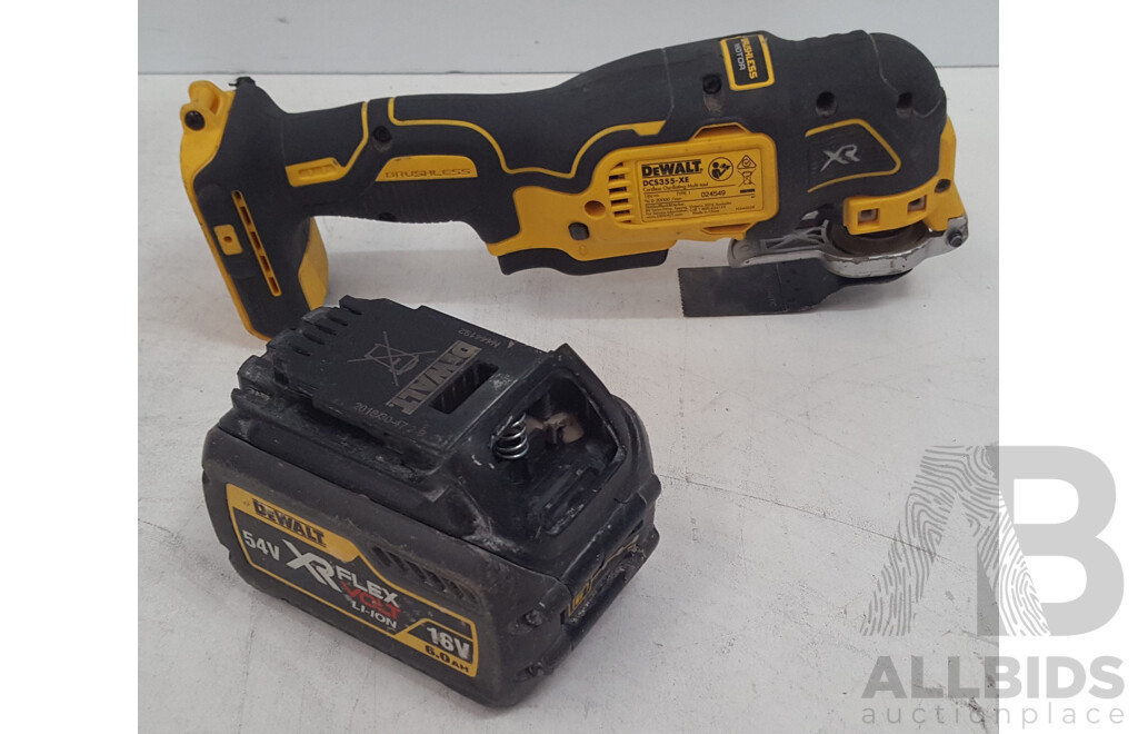 DeWalt (DCS355-XE) Cordless Oscillating Multi-tool w/ Battery