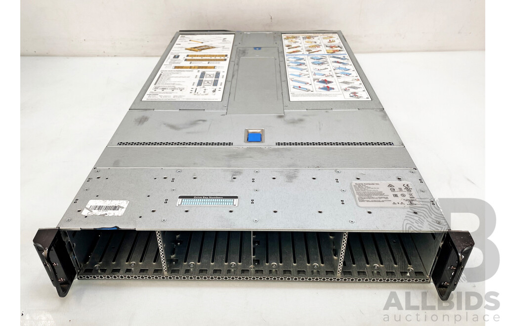 Quanta Computer (T41S-2U) Multi-Node Server W/ 1x Intel Xeon (E5-2603 V3) 1.60GHz 6-Core CPU Node