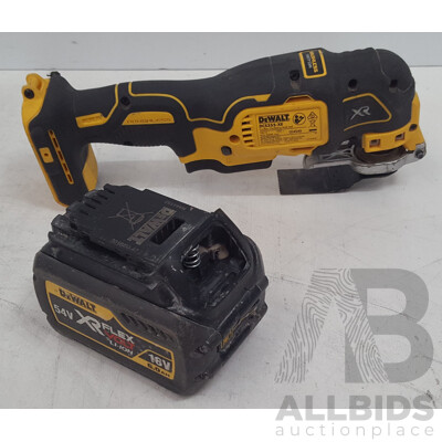 DeWalt (DCS355-XE) Cordless Oscillating Multi-tool w/ Battery