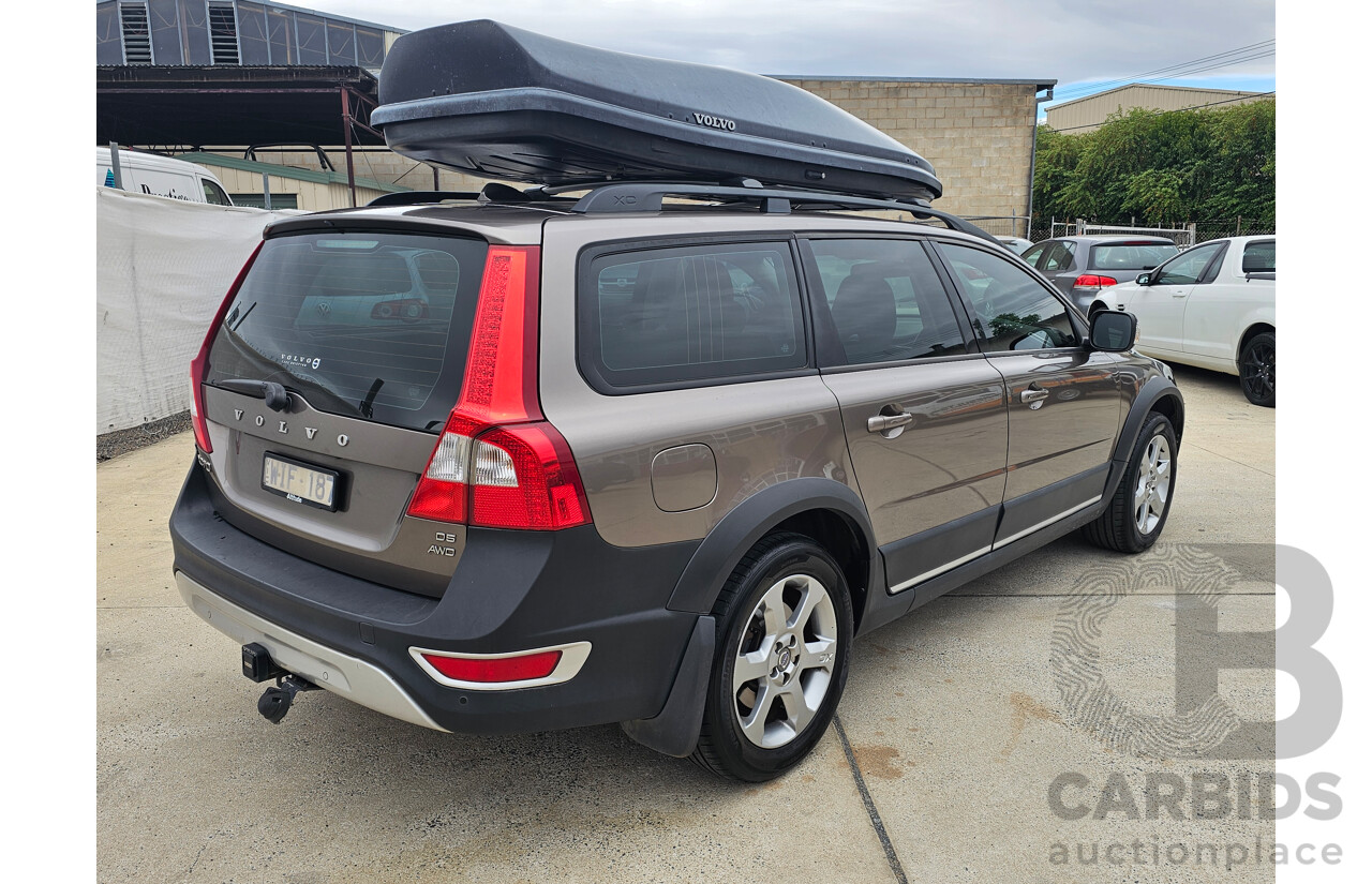 2/2008 Volvo XC70 D5 BZ 4d Wagon Grey 2.4L