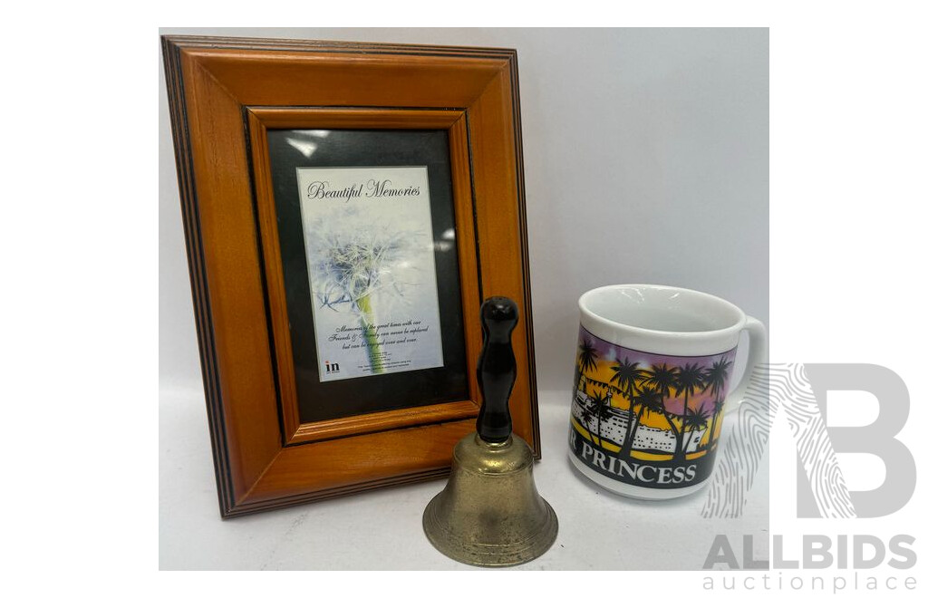 Photo Frames, Mug and Bell