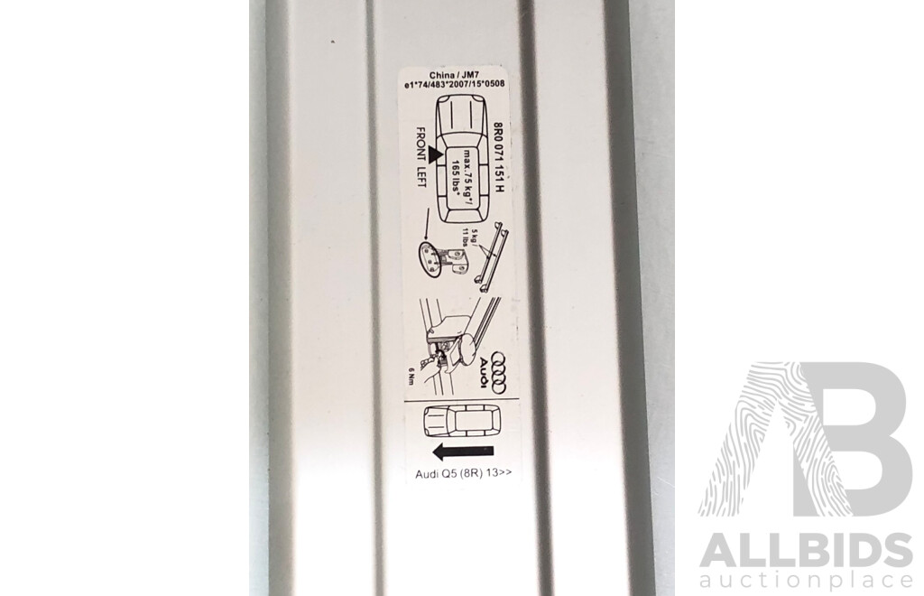 Set of Audi Q5 (8R) 13 Roof Racks