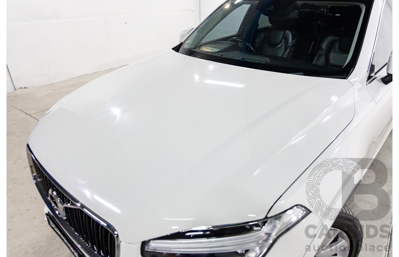 9/2015 Volvo XC90 T6 2.0 Momentum 256 MY16 4d Wagon Ice White Turbo Diesel 2.0L